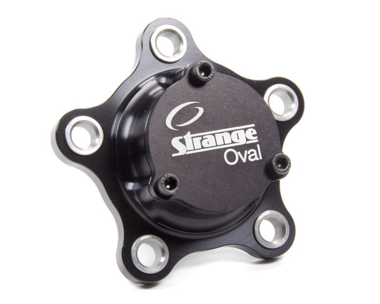 Drive Flange - 5-Bolt - Wide 5 Bolt Pattern - 24 Spline - Steel Spline - Aluminum Cap - Black Anodized - Each