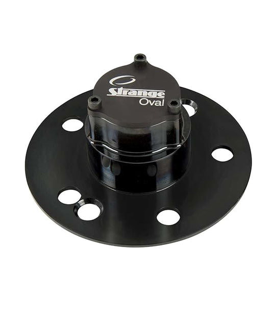 Drive Flange - Camber - 5 x 5.00 in Bolt Pattern - Aluminum - Black Anodized - Howe Brakes - Each