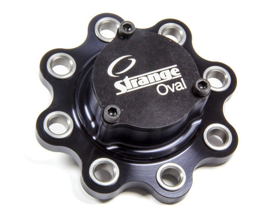 Drive Flange - 8-Bolt - Wide 5 Bolt Pattern - 24 Spline - Steel Spline - Aluminum Cap - Black Anodized - Each