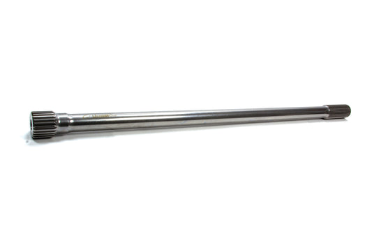 Axle Shaft - 28.5 in Long - 31 Spline Carrier - 24 Spline Drive Flange - Gun Drilled - Steel - Natural - Each