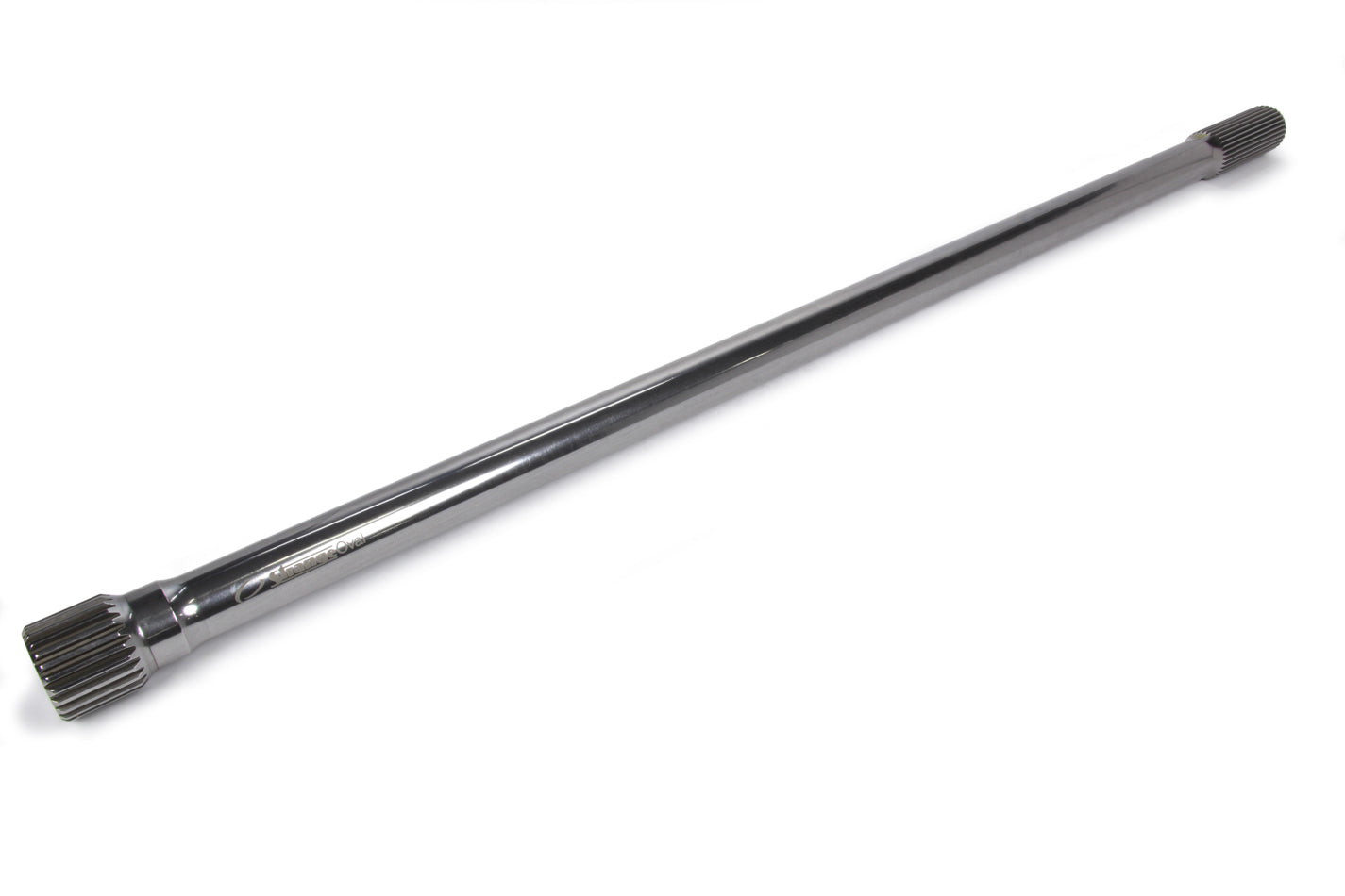 Axle Shaft - 29.5 in Long - 31 Spline Carrier - 24 Spline Drive Flange - Gun Drilled - Steel - Natural - Each