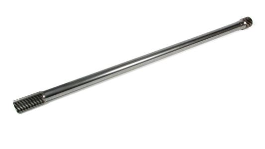 Axle Shaft - 30.5 in Long - 31 Spline Carrier - 24 Spline Drive Flange - 1.11 in OD - Gun Drilled - Steel - Natural - Each