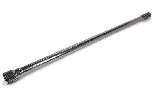 Axle Shaft - 31 in Long - 31 Spline Carrier - 24 Spline Drive Flange - 1.1 in OD - Gun Drilled - Steel - Natural - Each