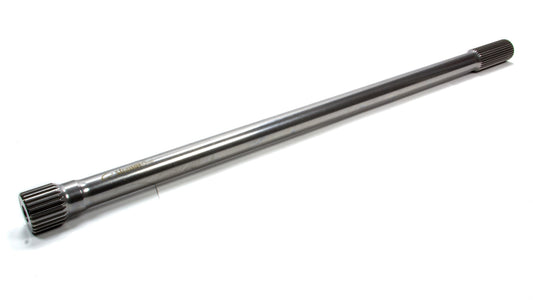 Axle Shaft - 28.5 in Long - 31 Spline Carrier - 24 Spline Drive Flange - 1.115 in OD - Gun Drilled - Steel - Natural - Each