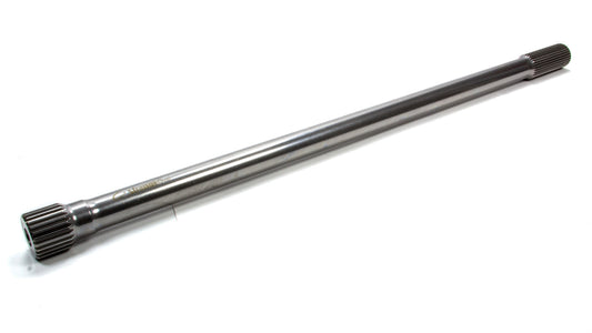 Axle Shaft - 35.5 in Long - 31 Spine Carrier - 24 Spline Drive Flange - 1.13 in OD - Gun Drilled - Steel - Natural - Each