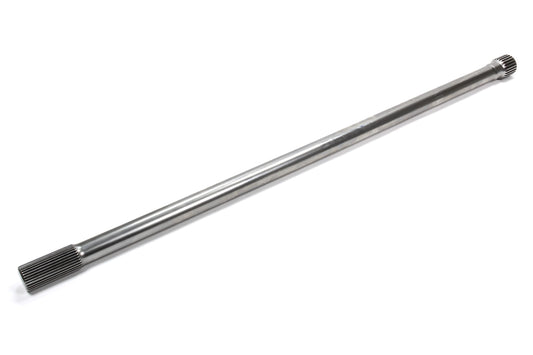 Axle Shaft - 36.5 in Long - 31 Spline Carrier - 24 Spline Drive Flange - 1.145 in OD - Gun Drilled - Steel - Natural - Each