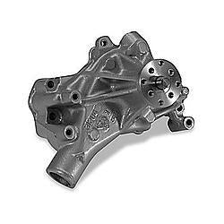 Water Pump - Mechanical - Stage 1 - 5/8 in Pilot - Long Design - Iron - Natural - Small Block Chevy - Each