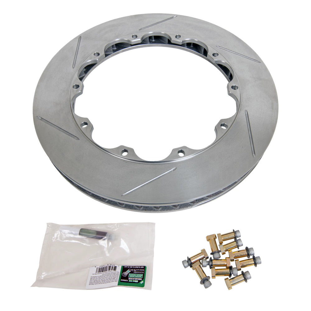 Brake Rotor - Front - Passenger Side - 13.970 in OD - 1.260 in Thick - Vented - Iron - Natural - Each