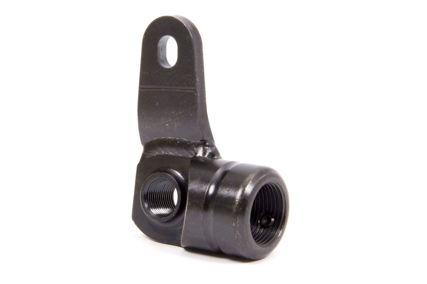 Rack Eye - Left Hand - 5/8-18 in Thread - Rod End Eye - Dual Power Assist Bracket - Steel - Black Oxide - Each