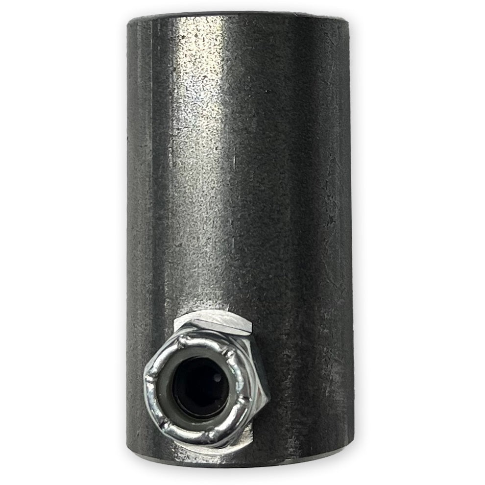 Steering Shaft Coupler - 17 mm 36 Spline to 3/4 in Smooth - Weld-On - Steel - Universal - Each