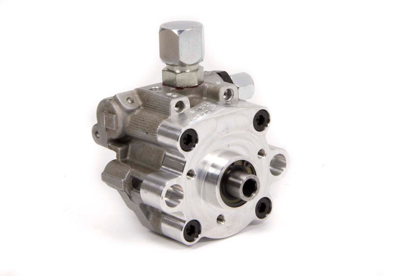 Power Steering Pump - 3 gpm - 1600 psi - 3/8 in Hex Drive - Aluminum - Natural - Each