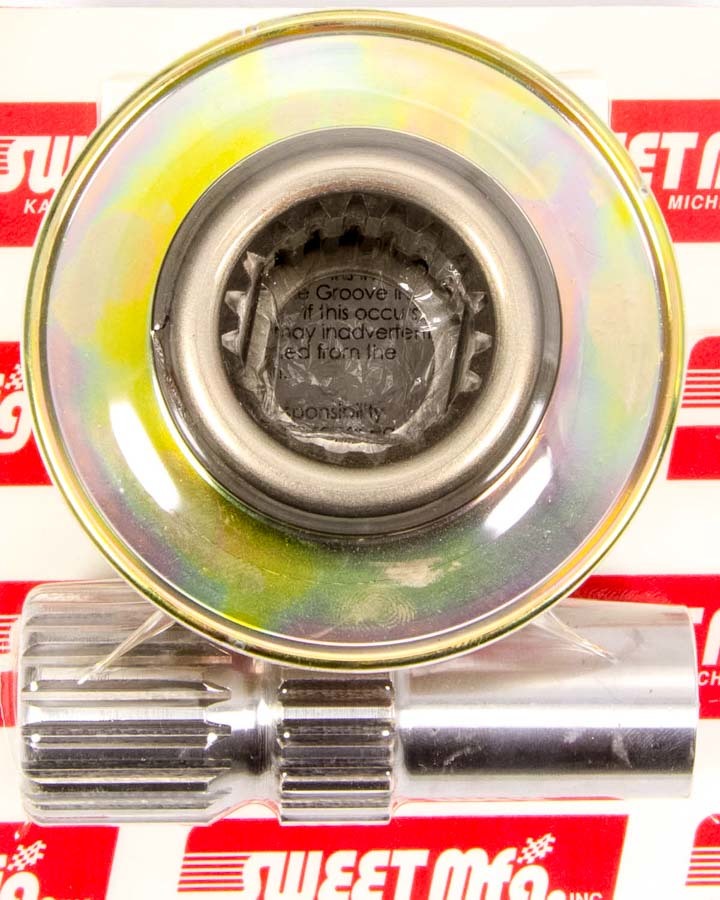 Steering Wheel Quick Release - Weld-On - SFI 42.1 - Steel - Gold - 3/4 in Shaft - 3-Bolt Steering Wheel - Kit
