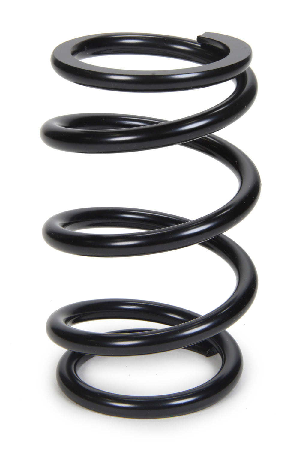 Coil Spring - Barrel - 2.5 in ID - 6 in Length - 300 lb/in Spring Rate - Steel - Black Powder Coat - Each