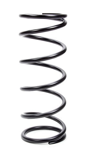 Coil Spring - Tight Helix - 5 in OD - 13 in Length - 250 lb/in Spring Rate - Rear - Steel - Black Powder Coat - Each