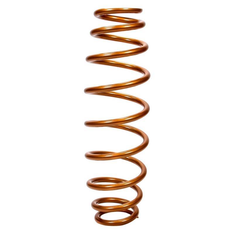 Coil Spring - Barrel - Coil-Over - 2.5 in ID - 14 in Length - 200 lb/in Spring Rate - Steel - Copper Powder Coat - Each