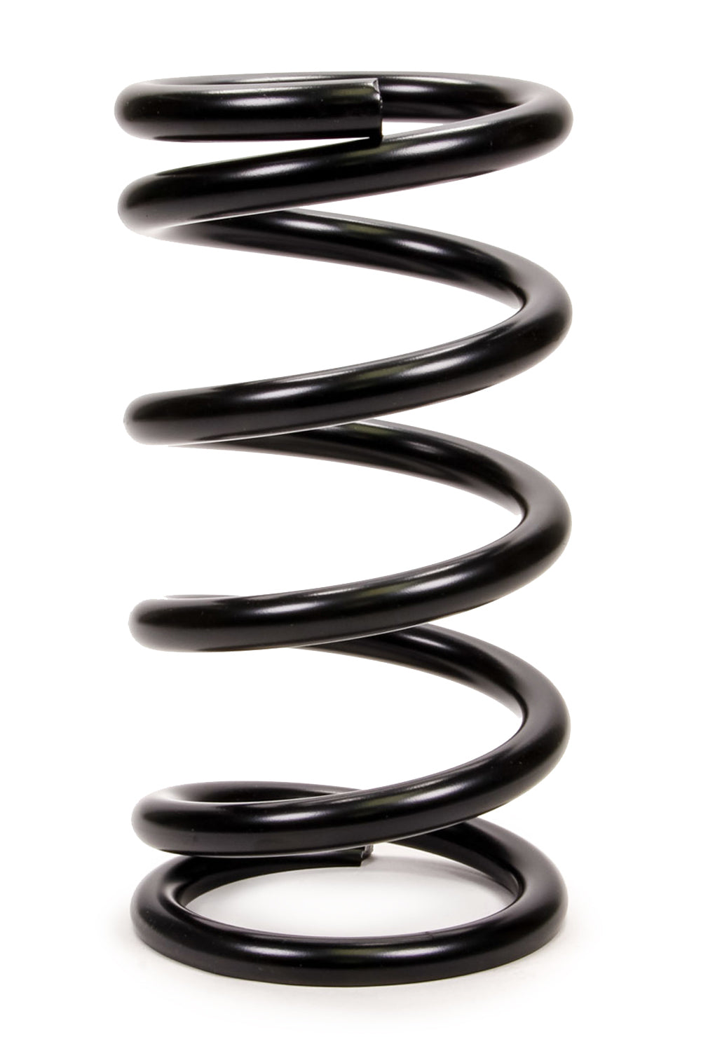 Coil Spring - Conventional - 5.5 in OD - 9.5 in Length - 1100 lb/in Spring Rate - Rear - Steel - Black Powder Coat - Each