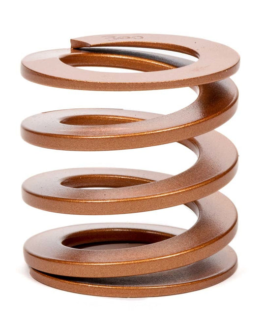 Bump Stop Spring - 2.300 in Free Length - 2.500 in OD - 300 lb/in Spring Rate - Steel - Copper Powder Coat - Each