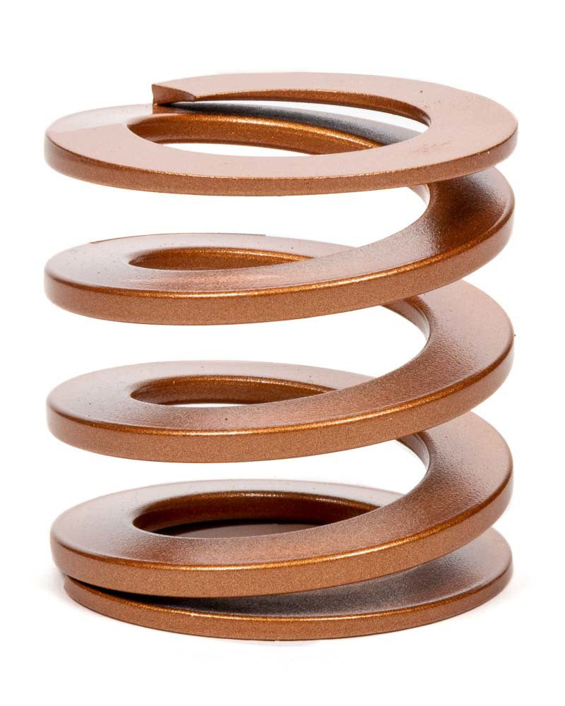 Bump Stop Spring - 2.300 in Free Length - 2.500 in OD - 400 lb/in Spring Rate - Steel - Copper Powder Coat - Each