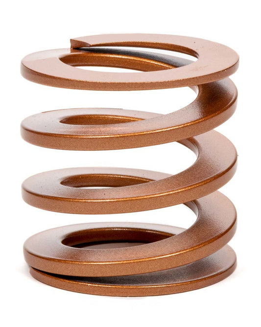 Bump Stop Spring - 2.300 in Free Length - 2.500 in OD - 500 lb/in Spring Rate - Steel - Copper Powder Coat - Each