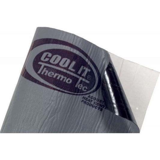 Sound Barrier - Super Sonic - 36 x 60 in Sheet - 1/16 in Thick - Self Adhesive Backing - Aluminized Plastic - Gray - Each