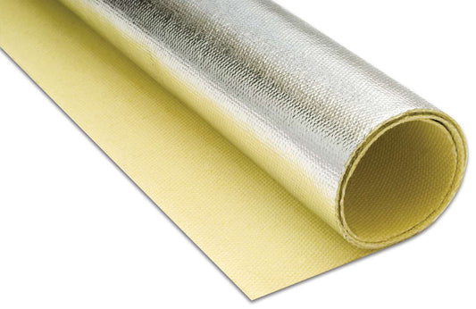 Heat Barrier - 26 x 40 in - Mylar Backed Kevlar - Silver - Universal - Each