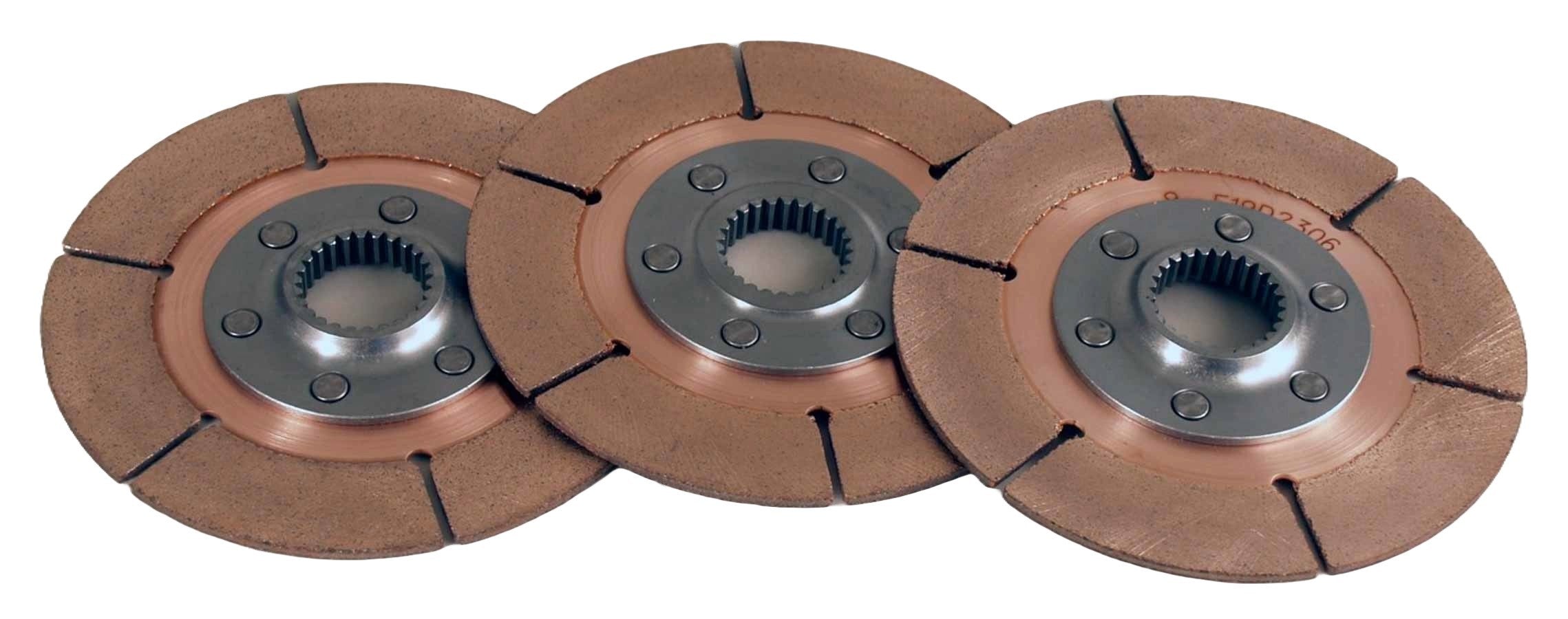 Clutch Disc - Full Circle 6-Rivet - 5.5 in Diameter - 1-5/32 in x 26 S ...