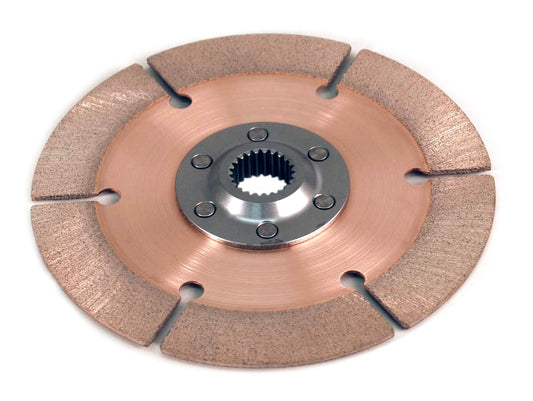 Clutch Disc - Full Circle 6-Rivet - 7.25 in Diameter - 1 in x 23 Spline - Rigid Hub - Metallic - Tilton Clutches - Each