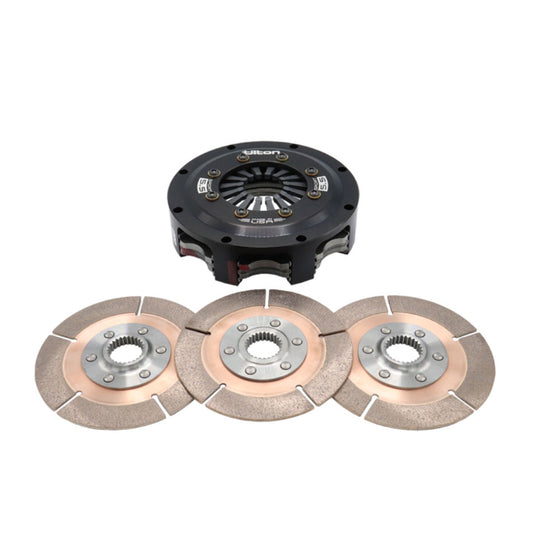 Clutch Kit - 5-1/2 Ultra - Triple Disc - 5.5 in Diameter - 1-5/32 x 26 Spline - Rigid Hub - Steel - Kit