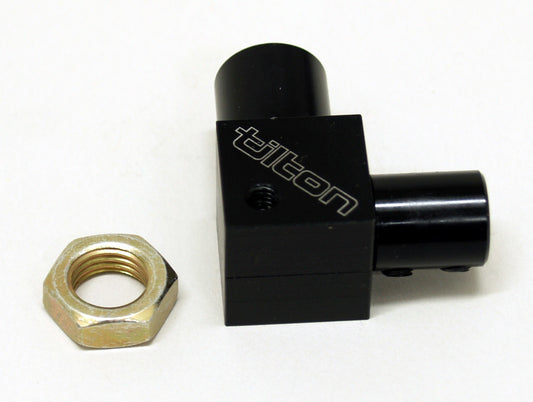 Balance Bar Coupler - 90 Degree - 7/16-20 in Balance Bars - Hardware Included - Aluminum - Black Anodized - Each