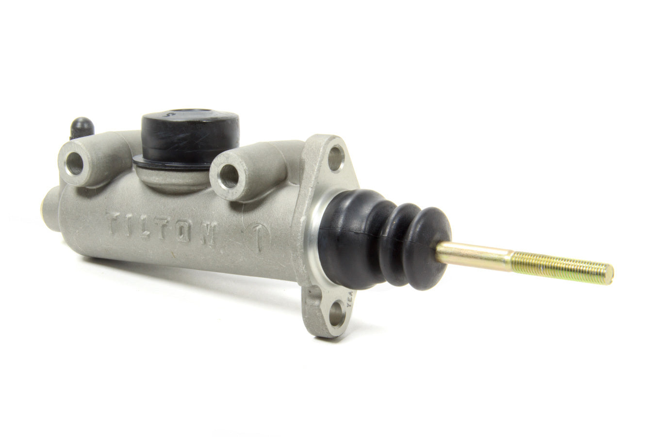 Master Cylinder - 74-Series - 0.875 in Bore - 1.100 in Stroke - Direct / Remote Reservoir - Aluminum - Natural - 2-1/4 in Flange Mount - Each