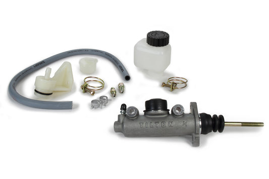 Master Cylinder - 74-Series - 0.875 in Bore - 1.100 in Stroke - Direct / Remote Reservoir - Aluminum - Natural - 2-1/4 in Flange Mount - Kit