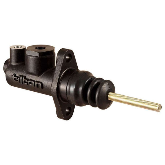 Master Cylinder - 76-Series - 1 in Bore - 1.100 in Stroke - Direct / Remote Reservoir - Aluminum - Black Anodized - 2-1/4 in Flange Mount - Each