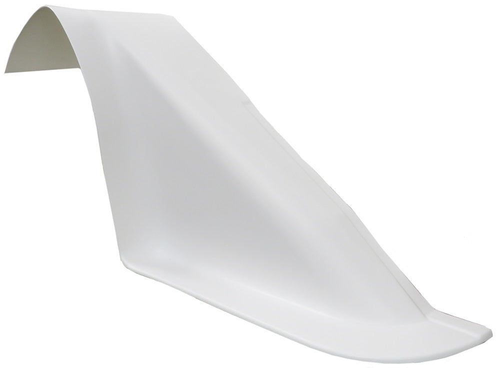 Fender - Outlaw - Passenger Side - Plastic - White - Asphalt Late Model - Each