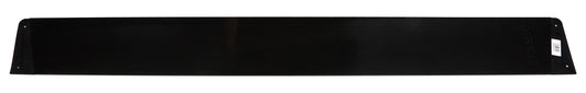 Air Valance - Outlaw - 1-Piece - Center - Plastic - Black - Asphalt Late Model - Each