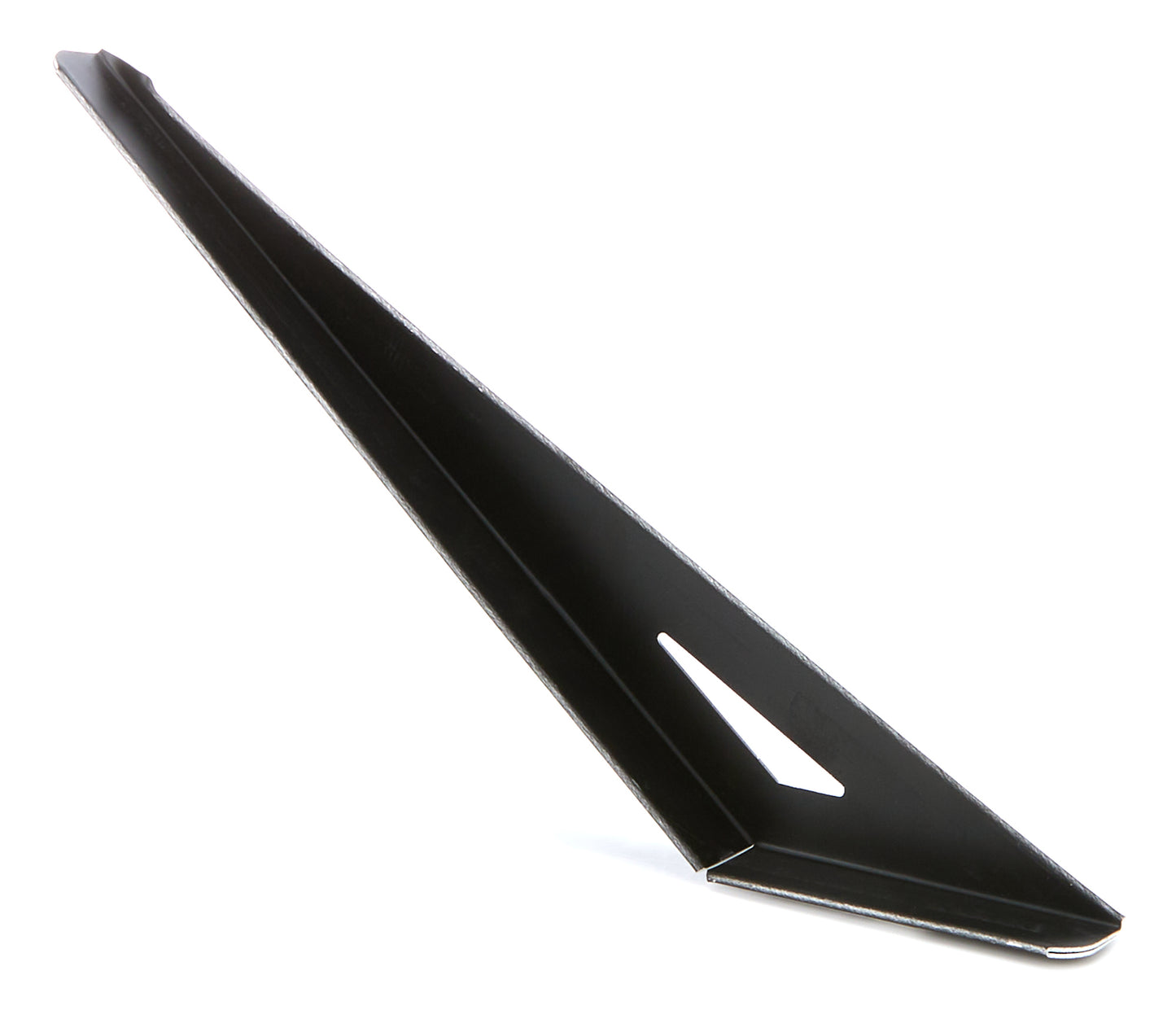 Splitter Gusset - 1-Piece - Aluminum - Black Paint - Each