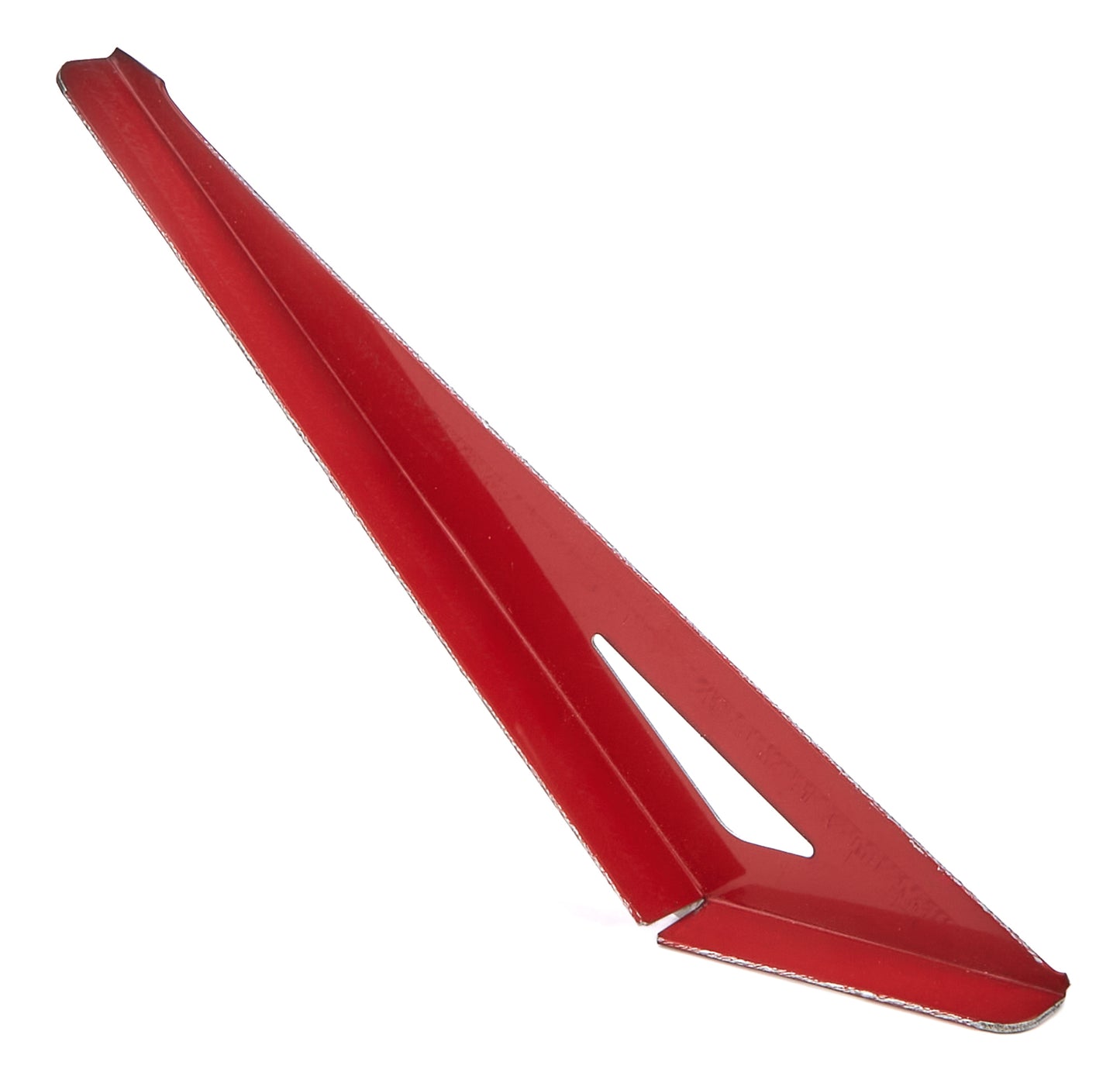 Splitter Gusset - 1-Piece - Aluminum - Red Paint - Each