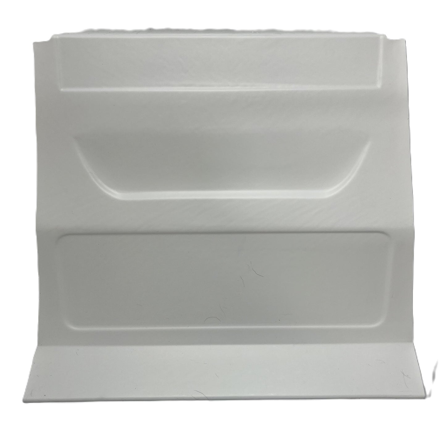 Nose - Outlaw - Center - Plastic - White - Asphalt Modified - Each