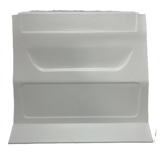 Nose - Outlaw - Center - Plastic - White - Asphalt Modified - Each