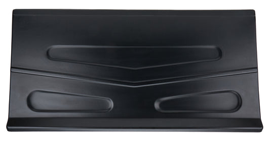Nose - Center - Plastic - Black - Mini Wedge - Each