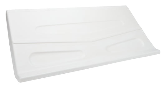 Nose - Center - Plastic - White - Mini Wedge - Each
