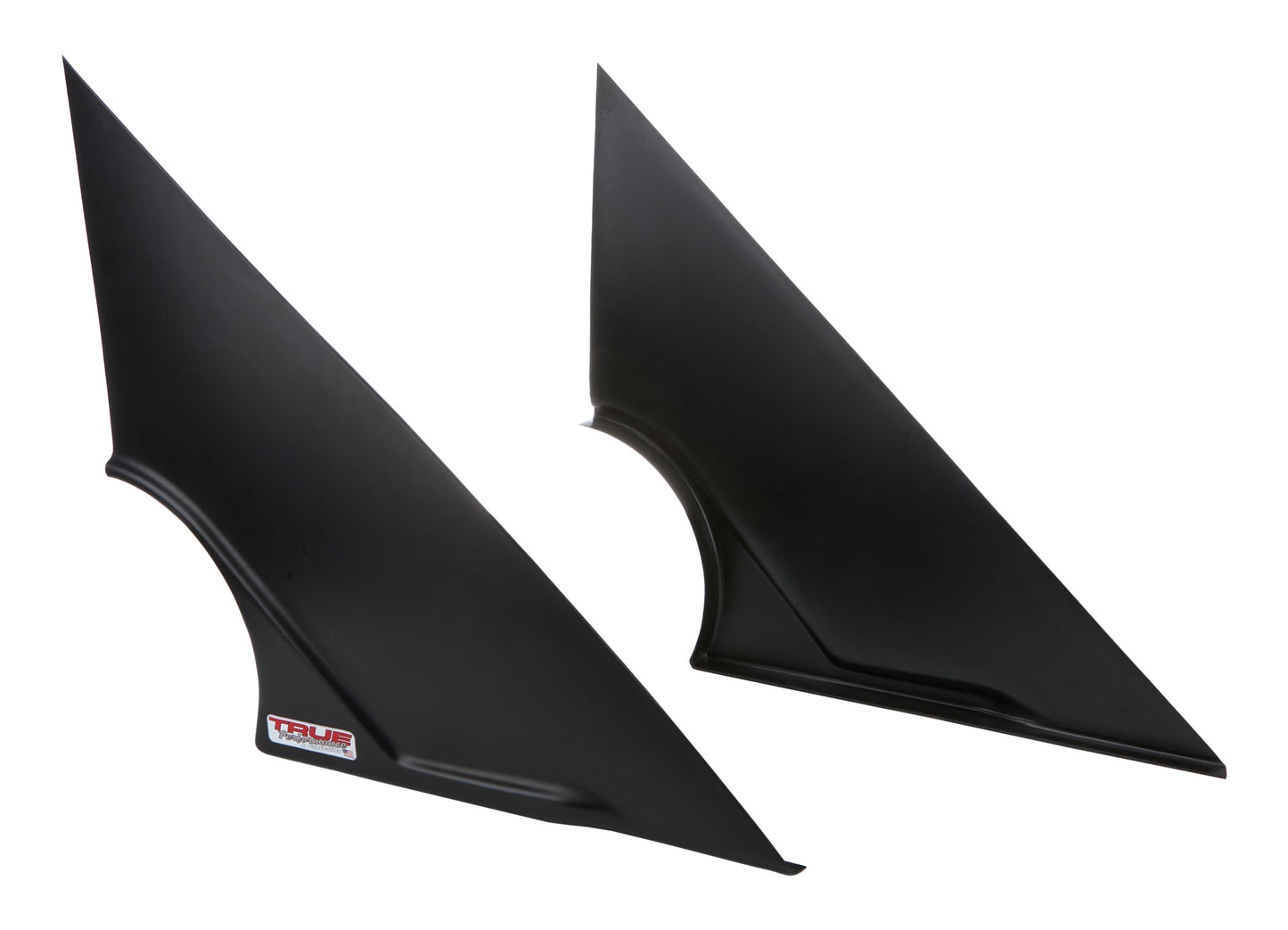 Fender - Driver Side / Passenger Side - Plastic - Black - Mini Wedge - Kit