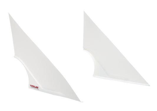 Fender - Driver Side / Passenger Side - Plastic - White - Mini Wedge - Kit