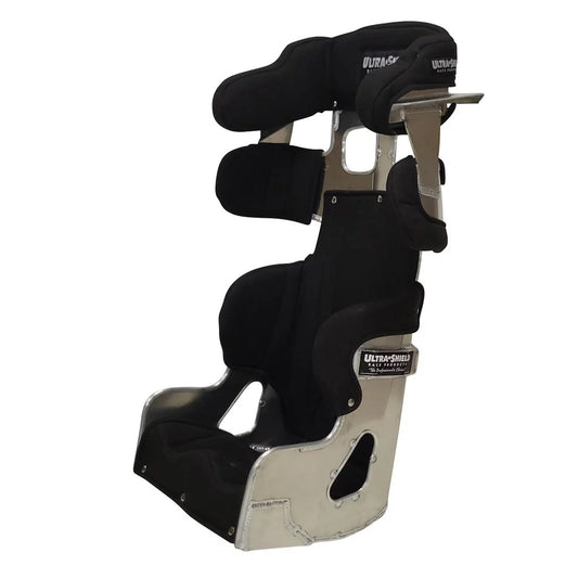 Seat - TC1 Sprint - 15-1/2 in Wide - Standard Height - 10 Degree Layback - Black Cover Included - Aluminum - Natural - Kit