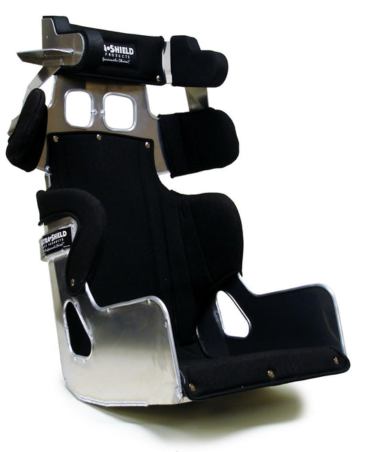 Seat - TC1 Sprint - Halo - 15-1/2 in Wide - Standard Height - 10 Degree Layback - Black Cover Included - Aluminum - Natural - Kit