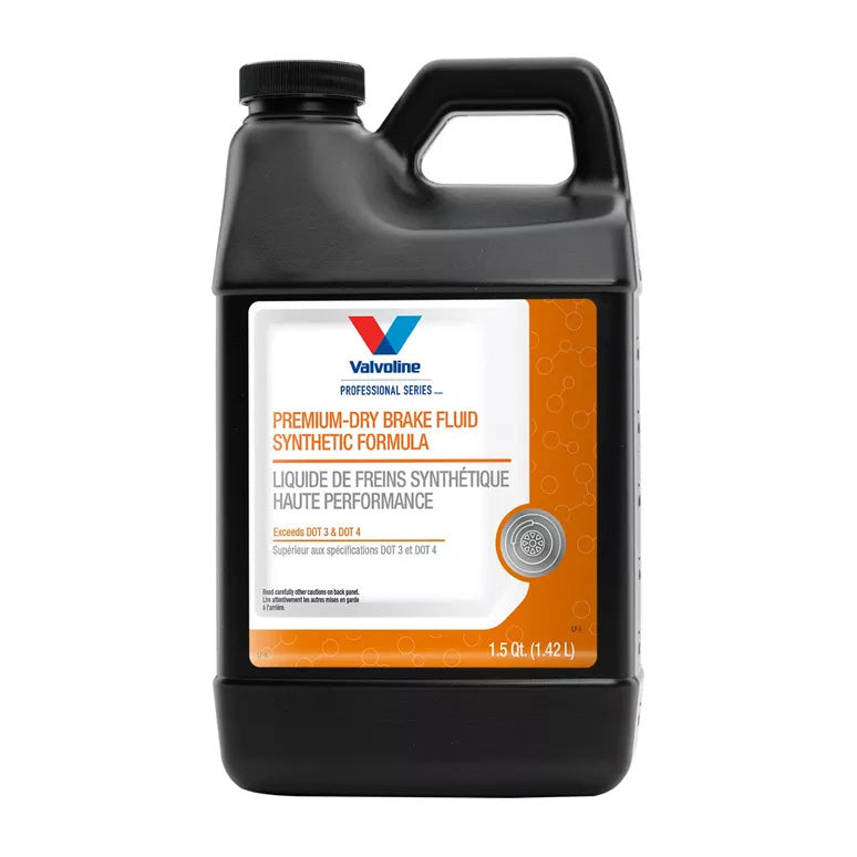 Brake Fluid - Professional Series - DOT 4 - Synthetic - 1 gal Jug - Each