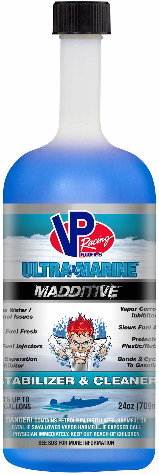 Fuel Additive - MADDITIVE - Ultra Marine - Stabilizer / Cleaner - 24 oz Bottle - Gas - Each