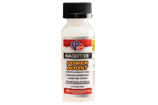 Fuel Additive - MADDITIVE - Power Boost - Fuel System Cleaner - 2 oz Bottle - Gas - Each