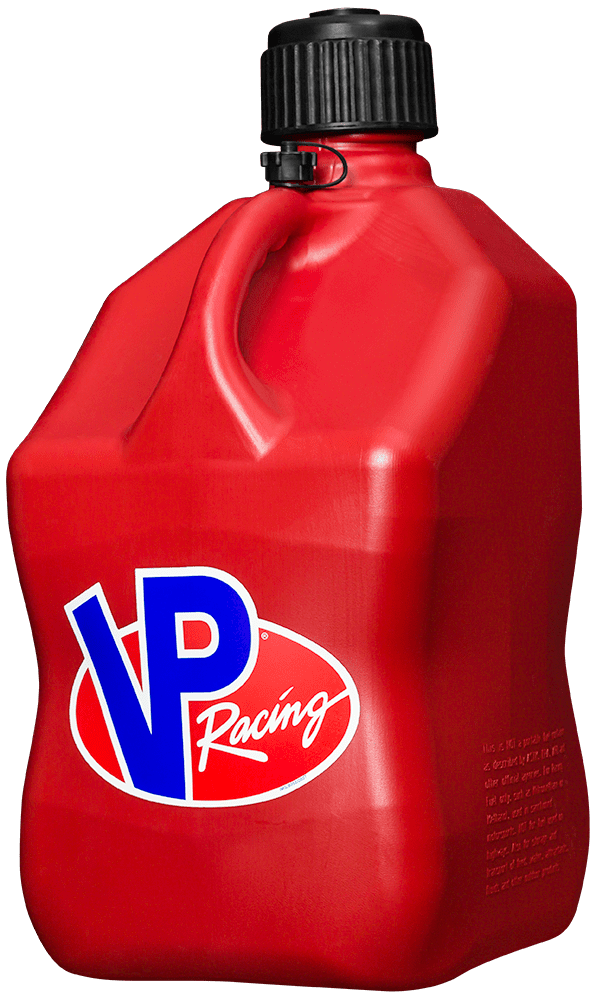 Utility Jug - 5.5 gal - 10.5 x 10.5 x 21.25 in Tall - O-Ring Seal Cap - Screw-On Vent - Square - Plastic - Red - Each