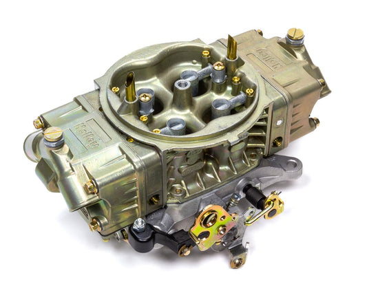 Carburetor - GM602 - 4-Barrel - 750 CFM - Square Bore - No Choke - Mechanical Secondary - Dual Inlet - Gold Chromate - 602 Crate Engine - Each