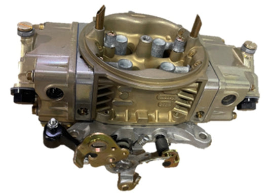 Carburetor - GM602 - 4-Barrel - 750 CFM - Square Bore - No Choke - Mechanical Secondary - Dual Inlet - Aluminum - Gold Chromate - 602 Crate Engine - Each